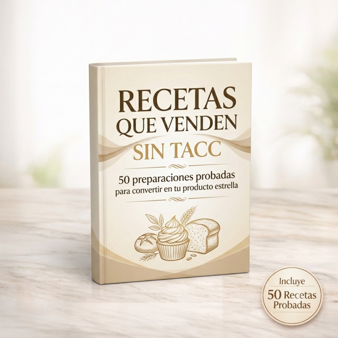 Recetas SIN TACC: 50 preparaciones probadas para convertir en tu producto estrella