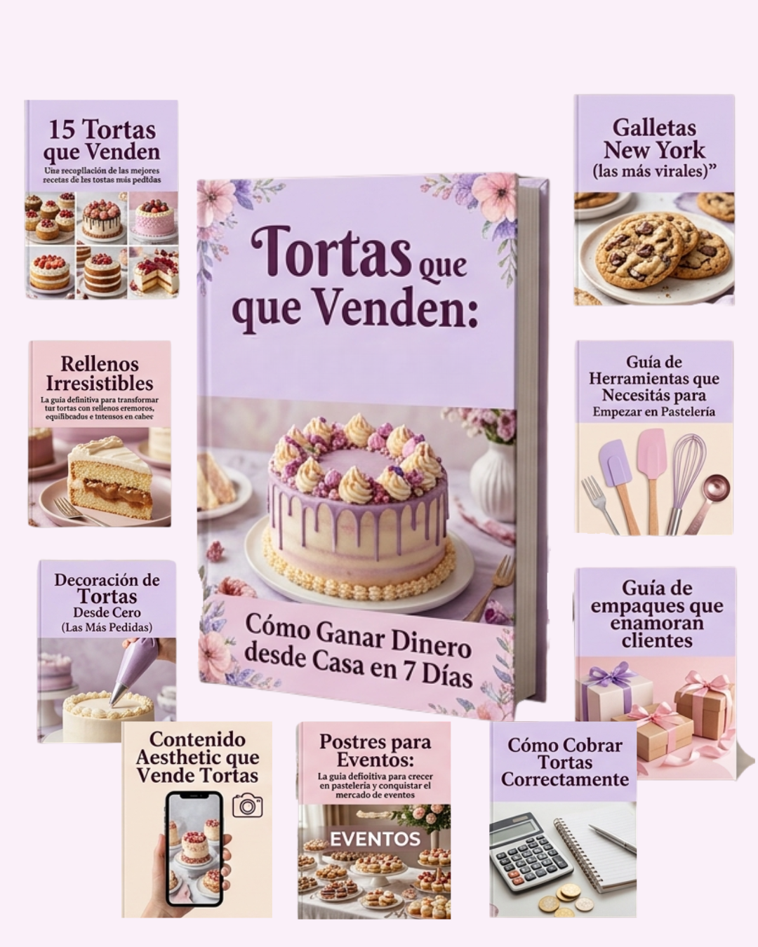 Tortas que venden: Recetas, rellenos, decoración, empaques y herramientas.