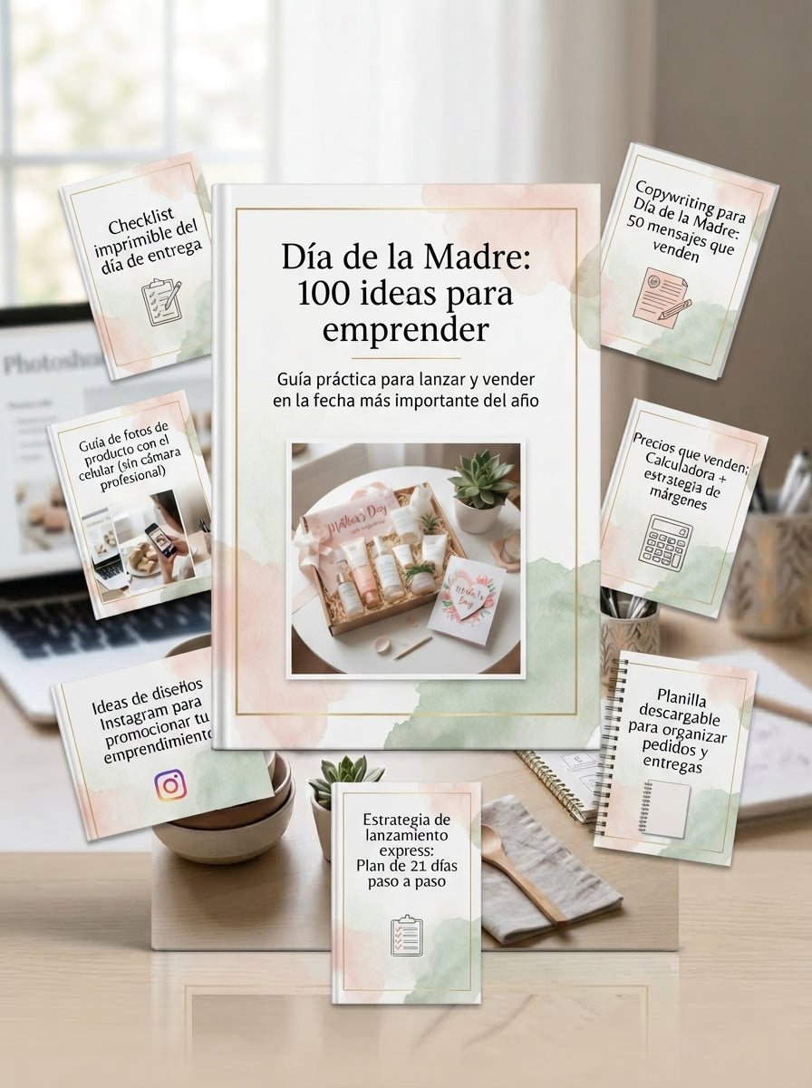 Dia de la Madre: 100 ideas para emprender